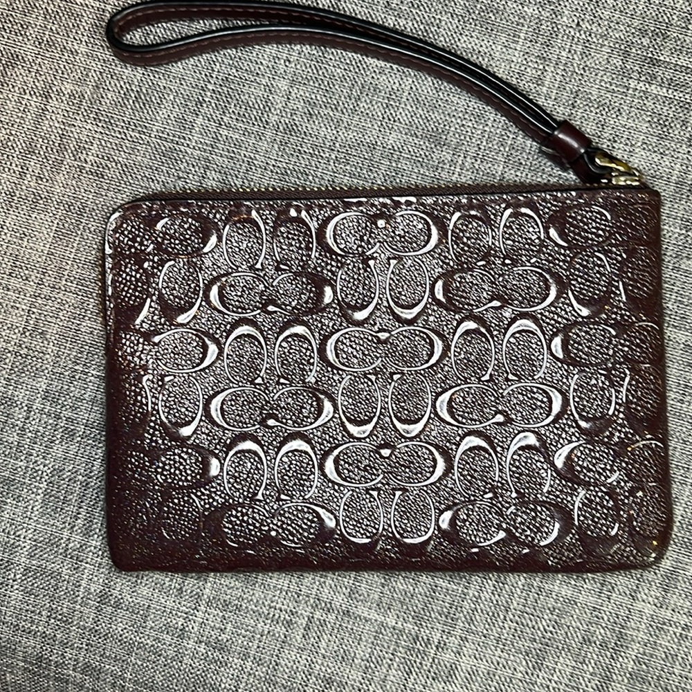 Coach Wristlet - Picture 2 of 3